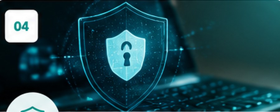 Visuel premium de cybersécurité
